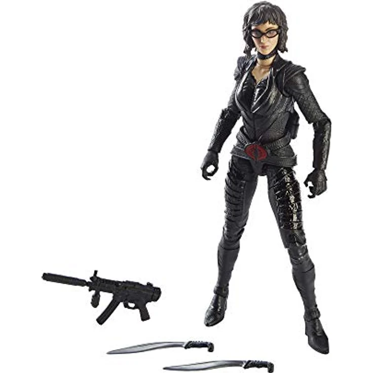 G. I. JOE Classified Series Snake Eyes Origins Baroness Figur zum Sammeln, 15 cm großes Premium Spielzeug, spezielle Verpackung, Multi – Bild 2