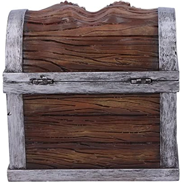 Nemesis Now Dungeons & Dragons Aufbewahrungsbox Mimic Box, handgefertigt aus hochwertigem Resin, lila Innenraum, designte als Mimic mit 6 Augen und Fangzähnen – Bild 5