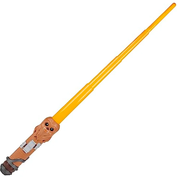 Star Wars Lightsaber Squad Chewbacca, Gelbes ausfahrbares Lichtschwert für Kinder – Bild 2