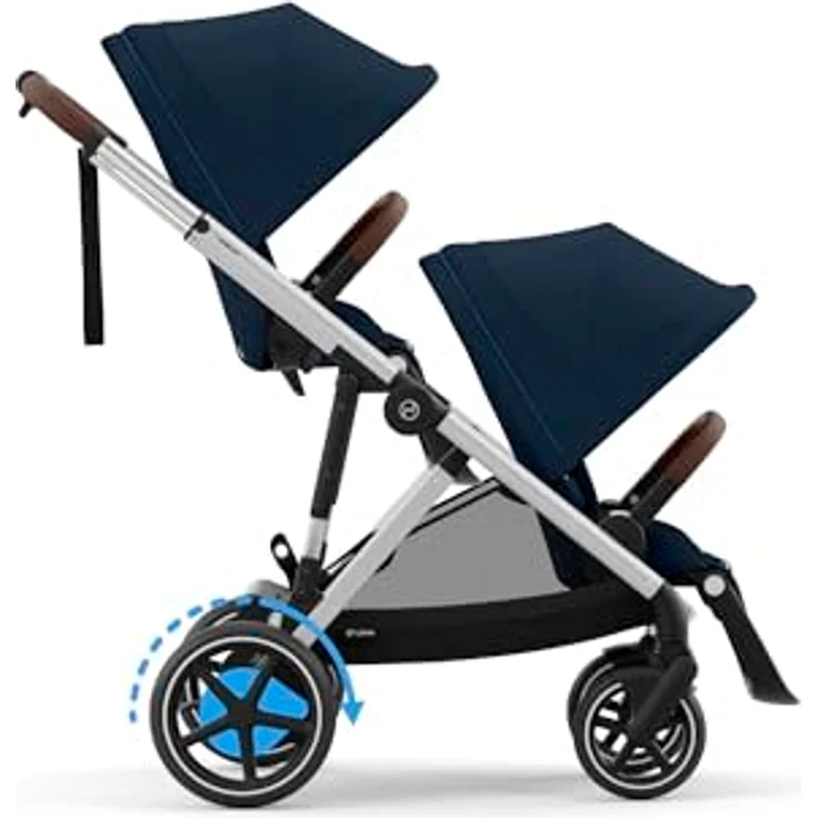 Cybex e-Gazelle S, Kinderwagen mit E-Antrieb, Wiegefunktion und großem Einkaufskorb – Bild 9