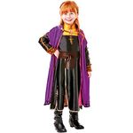Rubie's 300467-M Frozen 2 Premium Anna Travel, M, mehrfarbig