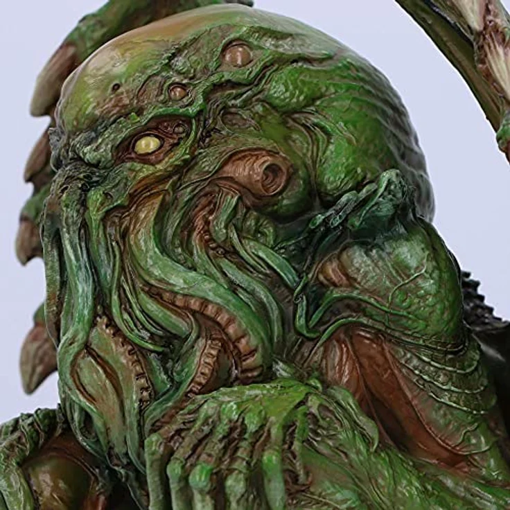 Nemesis Now Cthulhu, Sammelfigur aus Harz, handbemalt, smaragdgrün, mit Sockel – Bild 7