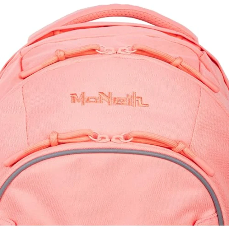 McNeill Schulrucksack Milo, Polyester mit Stift- und Steckfächern, Trinkflaschenhalter und praktischen Haken, abenteuerliches Design – Bild 5