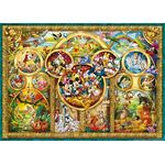 Ravensburger Puzzle 12000469 - Die schönsten Disney Themen - 1000 Teile Puzzle für Erwachsene und Kinder ab 14 Jahren, Disney Puzzle, Disney Geschenke, bunte Landschaftsmotive und magische Fantasiewelten