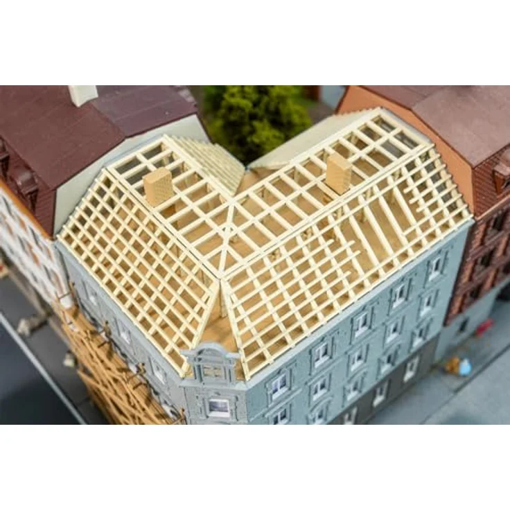 FALLER 232166 N Stadteckhaus im Umbau, Modellbau Zubehör, 1 Stück – Bild 2