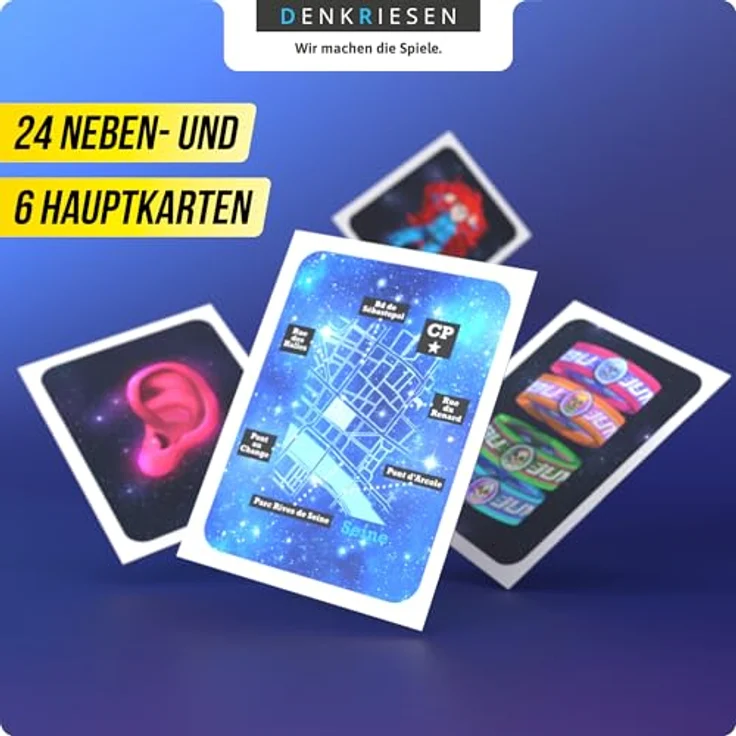 D&R Denkriesen KIBU JUMPER® - Story Agents - Panik am Montmartre - Paris - Folge 2, strategisches Kartenspiel für Erwachsene und ältere Kinder, nicht geeignet für Kinder unter 3 Jahren – Bild 4
