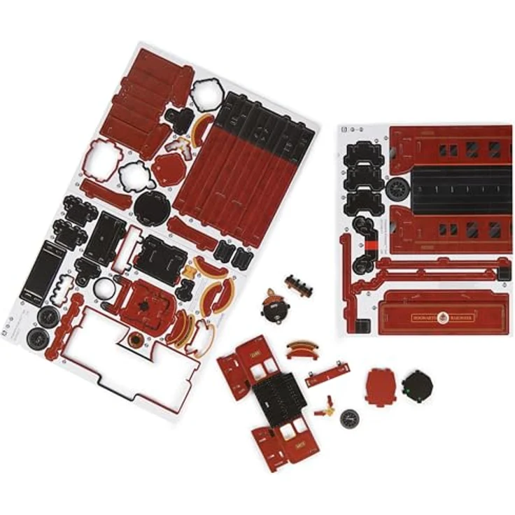 Spin Master 3D-Puzzle 4D Build - Harry Potter - Hogwarts Express, 181 Puzzleteile - hochwertiges Kartonmaterial, detailgetreu, ideales Geschenk für Fans – Bild 6