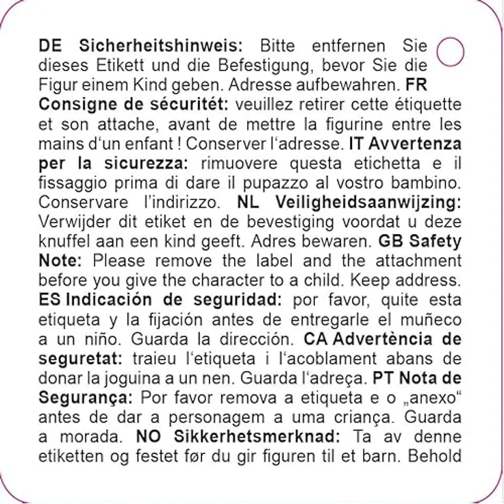 Schmidt Spiele 42352 Lilli, Sorgenfresser klein, Püschfigur, 29 cm, bunt - Preisvergleich – Bild 3