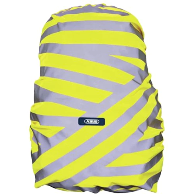 Abus Rucksackhülle Lumino X-Urban Cover yellow/silver. – Bild 3