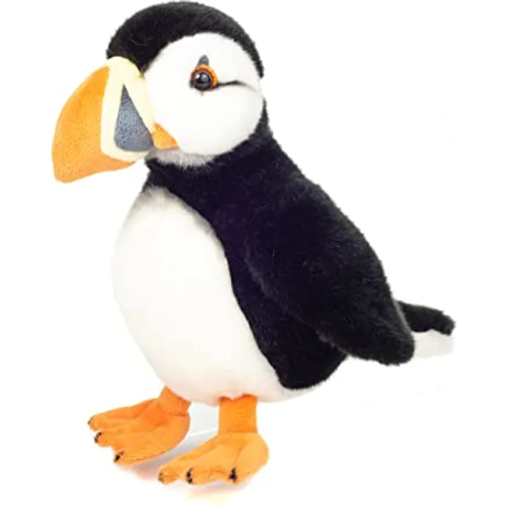 Teddy Hermann 94107 Papageientaucher 23 cm, Kuscheltier, Plüschtier, Sonderedition yaqu Pacha