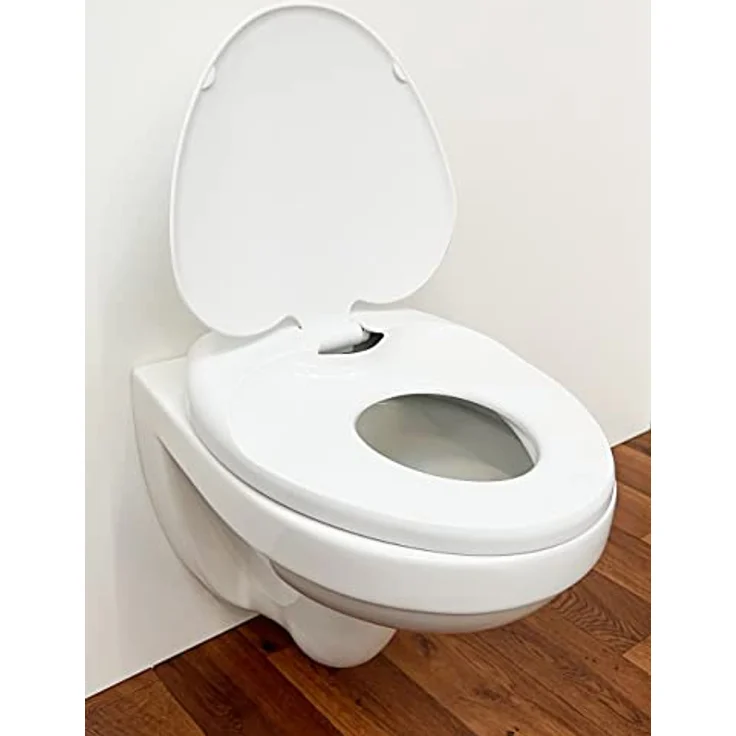 ADOB Kinder-WC-Sitz Family, mit Absenkautomatik, universelle Passform, bruchsicherer Kunststoff, einfache Montage – Bild 4