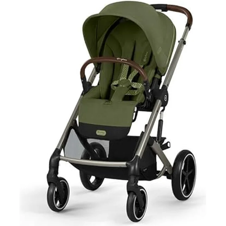 Cybex Balios S Lux Kinderwagen, flexibel von Geburt bis Kleinkind, Moos Green, Kollektion 2025 – Bild 1