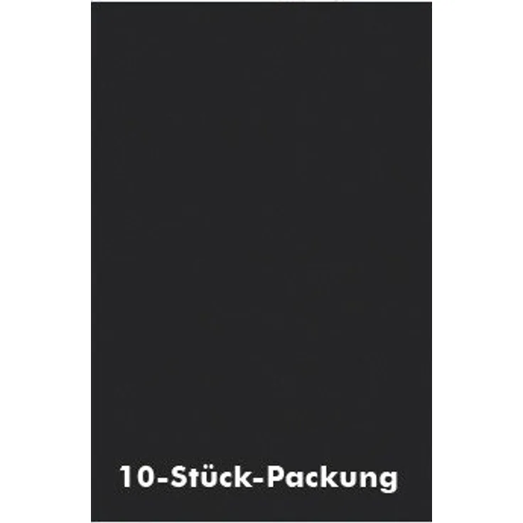 Folia Bringmann - Color-Bastelkarton, 220g/m², 50x70cm, 10 Bogen, Schwarz [Spielzeug]