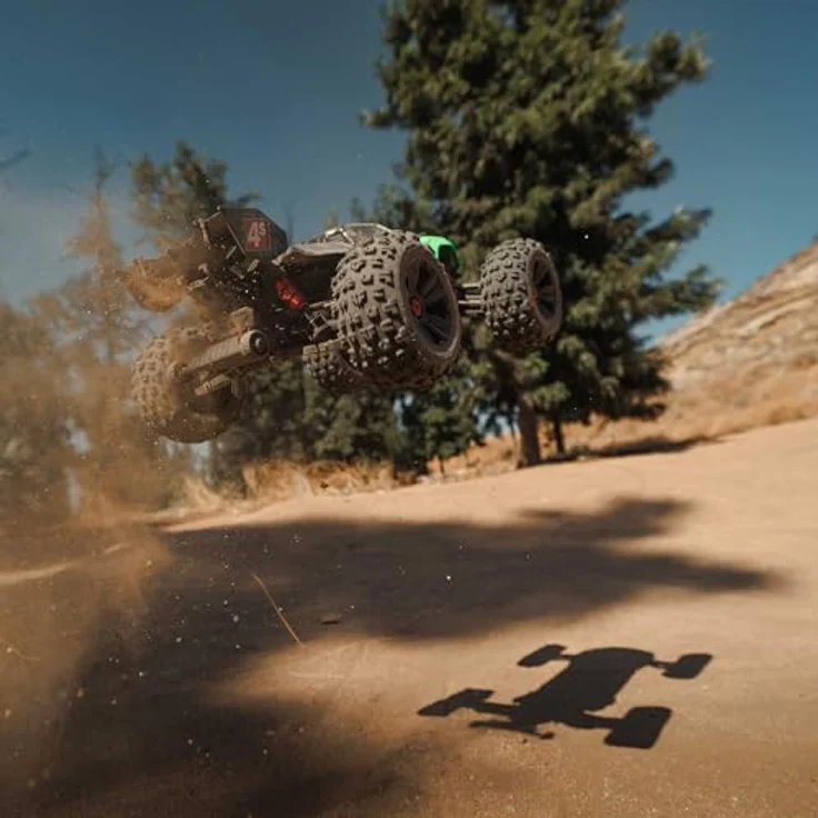 Arrma KRATON 4X4 4S V2 BLX RC Speed Monstertruck RTR 1:10 grün, brushless Spektrum 4S-Antriebssystem – Bild 5