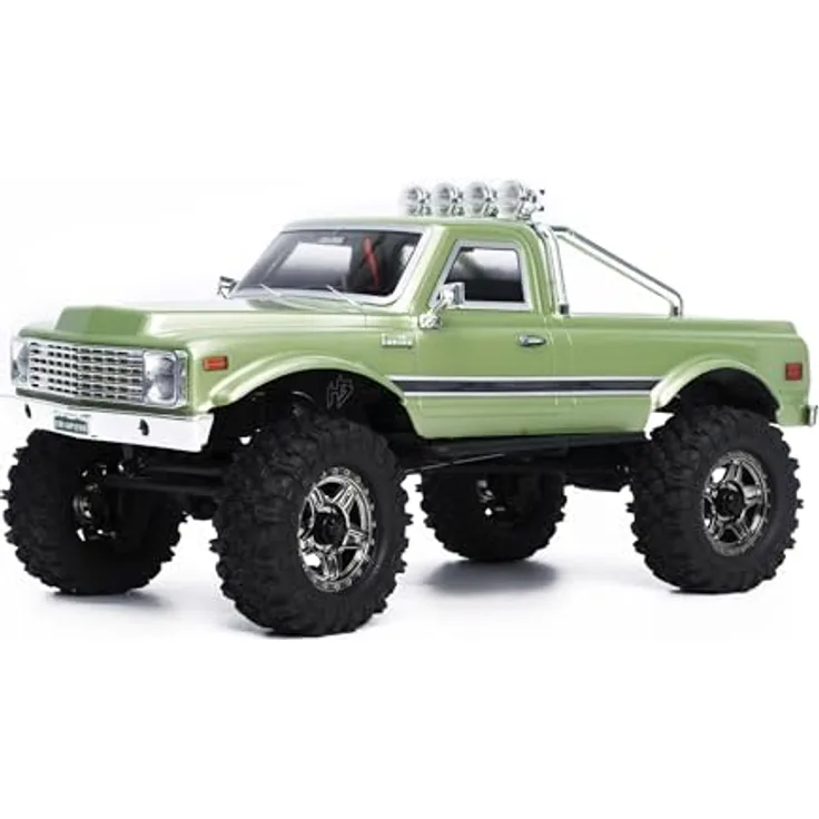 HOBBYPLUS CR18P EVO 2 Rock RC Crawler, 1/18, Zwei-Gang-Antrieb, Vollmetallgetriebe, gebrauchsfertig, markantes Convoy-Design