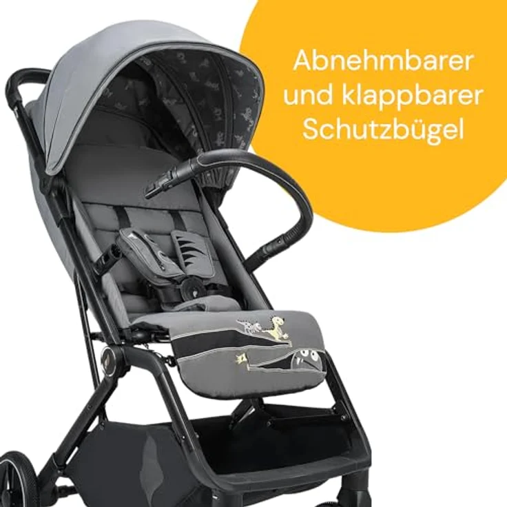 Osann Kinder-Buggy Boogy 2, 0 - 22 kg inkl. Regenverdeck, große Räder, Einhand-Faltmechanismus – Bild 7