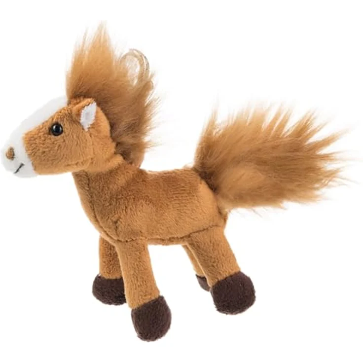 Schaffer Schlüsselanhänger Pferd Magic, Plüsch, 8 - 12 cm, waschbar, geprüfte Qualität, Schaffer 232, blau – Bild 3