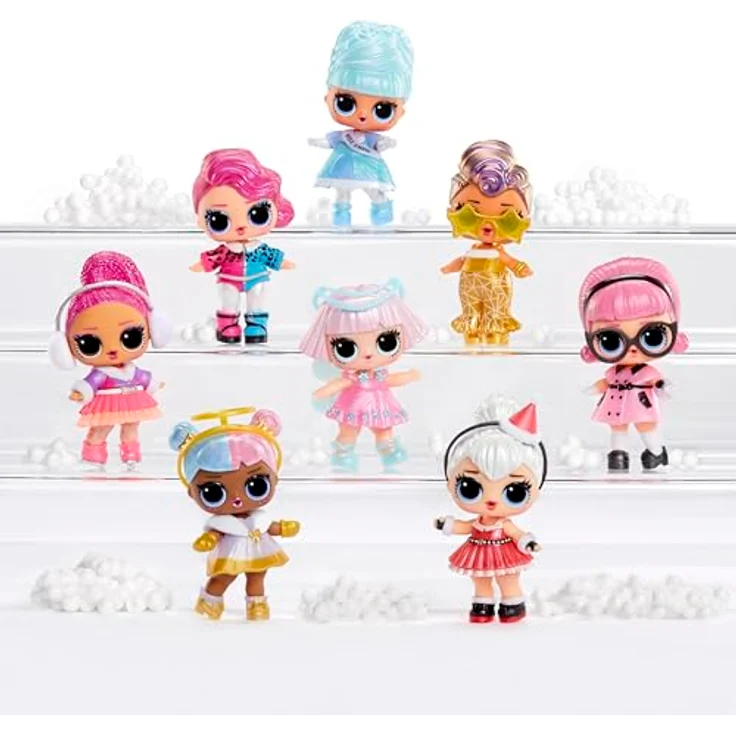 L.O.L. SURPRISE! Anziehpuppe L.O.L. Surprise Winter Snow Tots, 8 Charaktere zum Sammeln – Bild 5