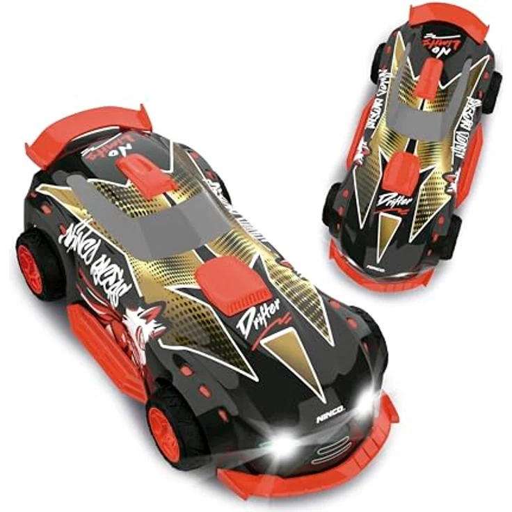 Ninco RC Drifter Auto, ferngesteuertes Auto mit programmierbaren Bewegungen, wiederaufladbarer 500 mAh Batterie und Lichtern, ab 6 Jahren (NH93199) – Bild 3