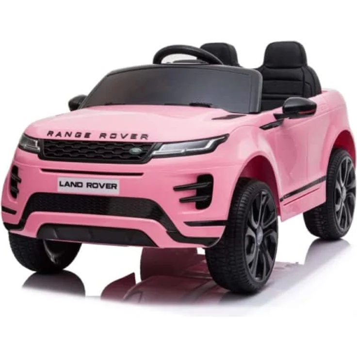 FINOOS Kinder Elektroauto Range Rover Evoque 12V Original Lizenz Kinderauto Kinderfahrzeug Elektroauto (Rosa) für Kinder von 1 bis 4 Jahren – Bild 1