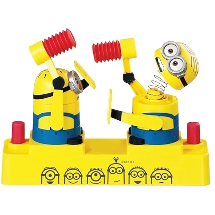 EPOCH Games Minions Hammer POP - Party Game Actionspiel, Geschicklichkeitsspiel für 2 Spieler, ab 4 Jahren