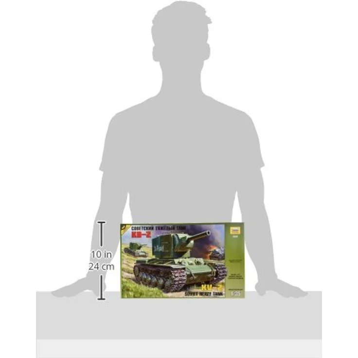 Zvezda Military KV-2 Russian Tank 1:35 (3608) – Bild 10
