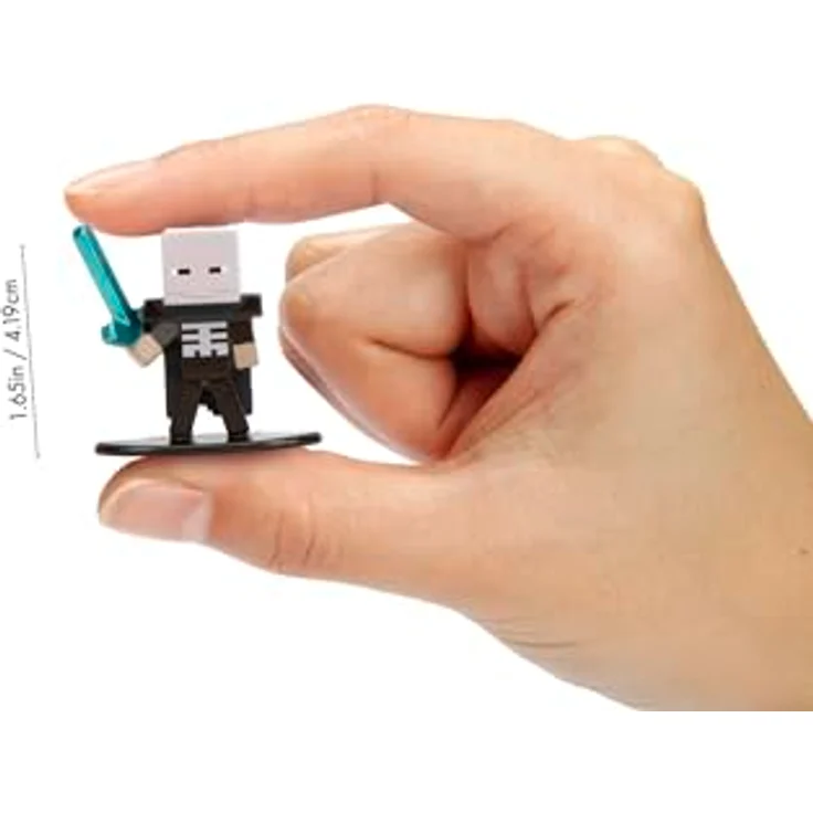 Simba Dickie Minecraft Blind Pack Nanofigs, Sammelfigur Set mit 12 verschiedenen Charakteren, sortiert – Bild 4