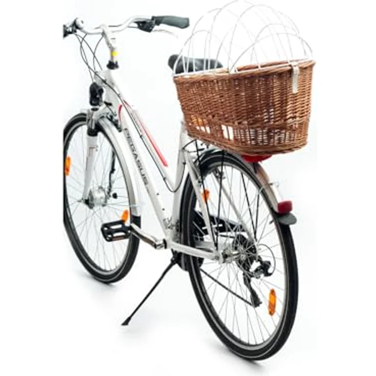 Aumüller Fahrrad-Tierkorb mit Halter - Gepäckträgermontage – Bild 2