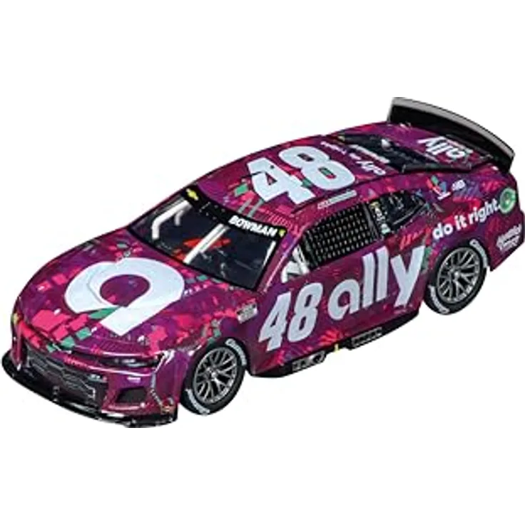 Carrera 32007 Digital132 NASCAR Camaro NextGen ZL1 Hendrick Alex Bowman No.48, Maßstab 1:32 mit offizieller Lizenz und optimiertem Handling für Carrera DIGITAL 132