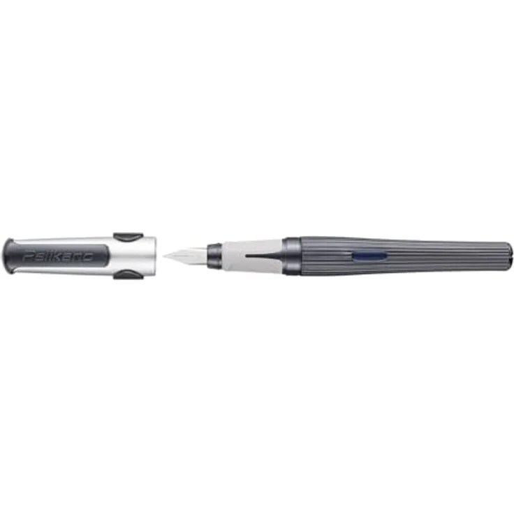 Pelikan Füllfederhalter Pelikano structure, Schulfüller, Rechtshänder, blau – Bild 3