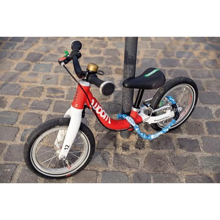 ABUS Kettenschloss Steel-O-Chain 4804C SYMBOLS, kompakt und leicht, Sicherheitslevel 3, für Kinderfahrräder – Bild 2