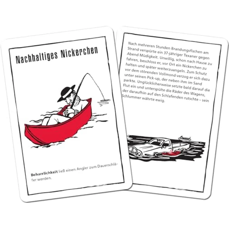 Moses. Black Stories Shit Happens - Krimi Kartenspiel mit Spielvariante und Punktechips, handliches Rätselspiel für Jugendliche und Erwachsene – Bild 5