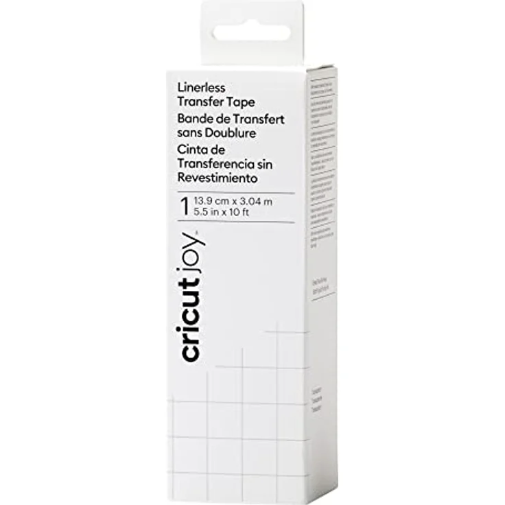 Cricut™ Joy Transferklebeband ohne Trägerfolie für Vinylfolien, 13,9 cm x 3,04 m, 1 Rolle – Bild 1