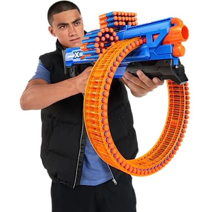 X-Shot Insanity Blaster Mega Barrel mit 72 Darts von ZURU – Bild 5