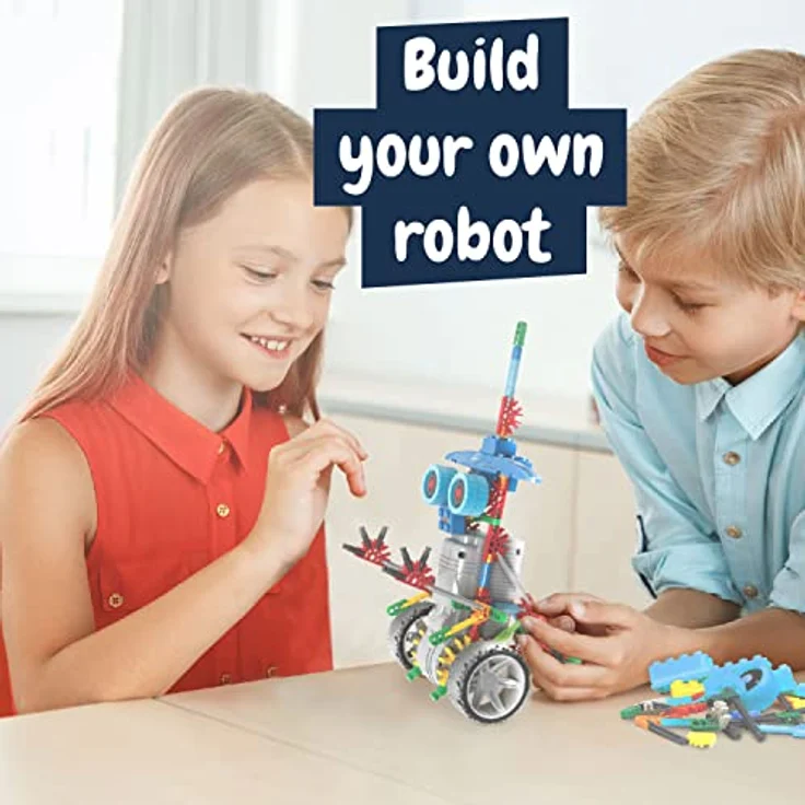 Science4you Robotik Deltabot, Roboter Bausatz mit 117 Teilen, elektronisches Lernspielzeug für Kinder ab 8 Jahren, mit beweglichem Motor – Bild 5
