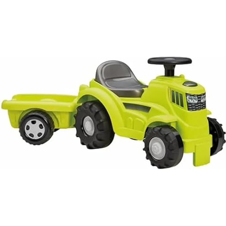 Ecoiffier Spielzeug 4359 Rutschauto Traktor mit Anhänger 85 cm und Zubehör - Spiel Pein Air - von 12 bis 36 Monaten, Made in Frankreich – Bild 4
