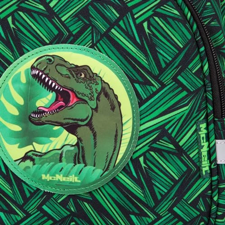 McNeill Toby Kinderrucksack, 35 cm, grün, 100% Polyester, 26 cm x 12 cm x 35 cm – Bild 5