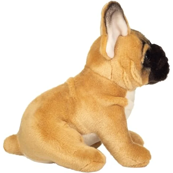Teddy Hermann 91987 Französische Bulldogge 27 cm, Sonderedition Lieblingshunde, Kuscheltier, Plüschtier mit recycelter Füllung – Bild 3