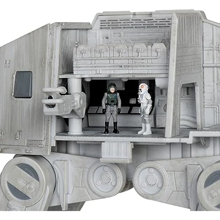 Jazwares Star Wars Micro Galaxy Squadron AT-AT Walker 24 cm, mit Figuren und Soundeffekten, Assault Class – Bild 4