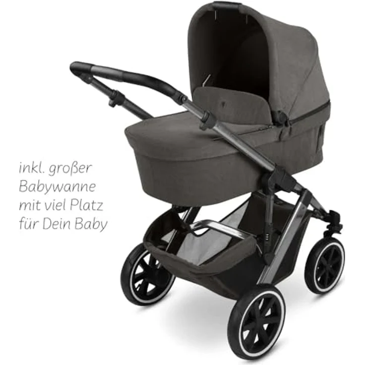 ABC Design Salsa 5 Air - Almond, Buggy mit großen Luftreifen und integrierter Federung – Bild 3