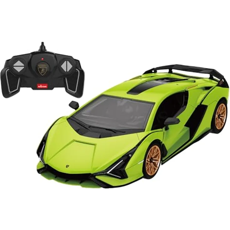 TURBO CHALLENGE Lamborghini Sian, RC Prestige Ferngesteuertes Auto im Maßstab 1/18, Grün, Bausatz, für Kinder ab 6 Jahren, Batterien nicht enthalten – Bild 3