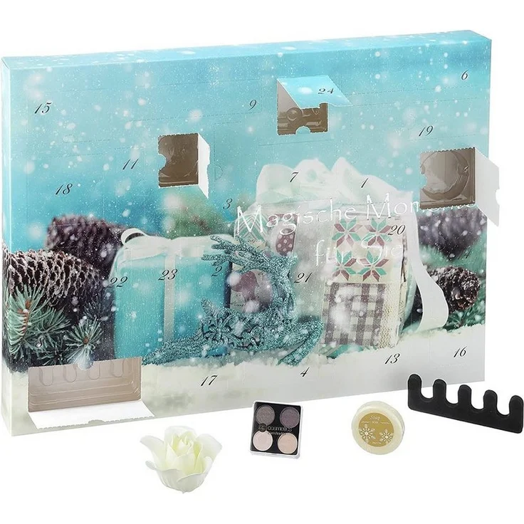 ACCENTRA Adventskalender Beauty & Wellness, Hochwertiger Kosmetikkalender mit trendigen Beauty Überraschungen – Bild 1