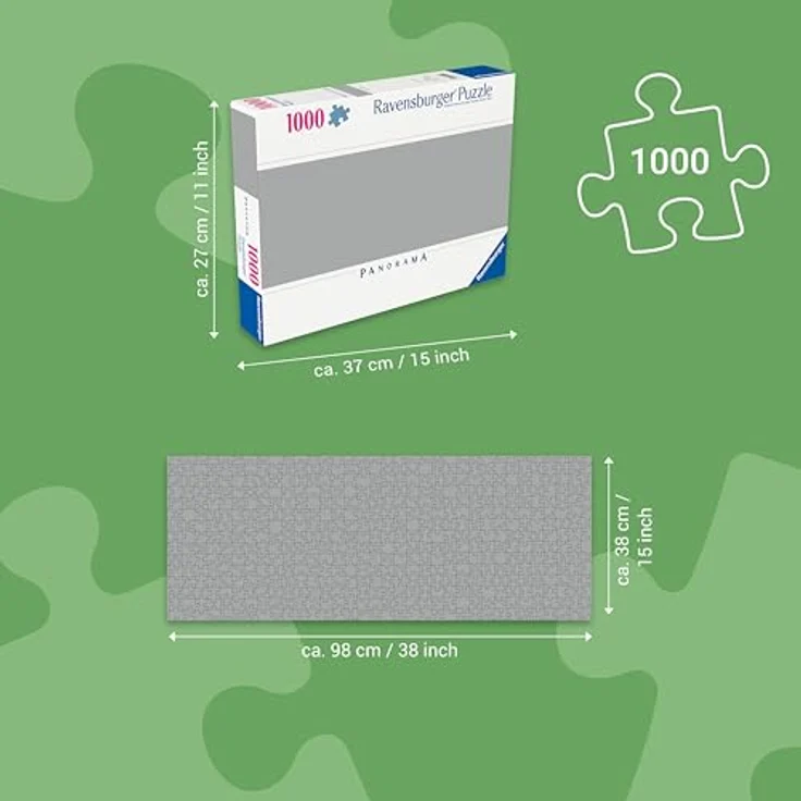 Ravensburger Puzzle 12000443 - Mit dem Bulli über den Brenner - 1000 Teile Puzzle für Erwachsene und Kinder ab 14 Jahren, Geschenk für VW Bulli Fans, bunte Landschaftsmotive, reflexfreies Puzzlebild, recycelte Pappe, 69,90 cm x 49,70 cm, Ravensburger Qualitätsmerkmale – Bild 3