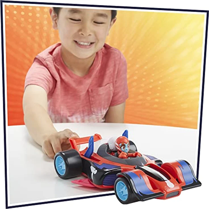 PJ Masks Animal Power Blitz-Flitzer Vorschulspielzeug, verwandelbares Auto mit Lichtern und Geräuschen, ab 3 Jahren – Bild 6