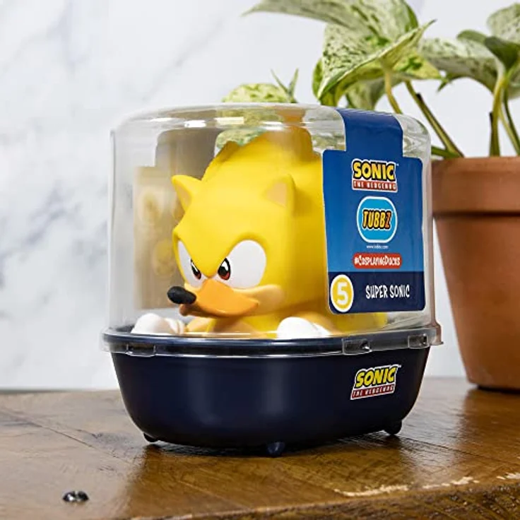 TUBBZ Sonic The Hedgehog Super Sonic Cosplaying Duck Collectible – Bild 2