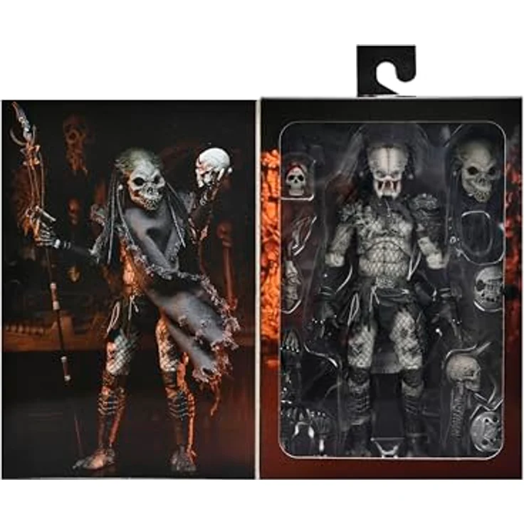 NECA Predator Actionfigur 7" Ultimate Shaman, Sammelfigur aus Kunststoff in Geschenkverpackung, ideal für Spiel und Phantasie – Bild 5