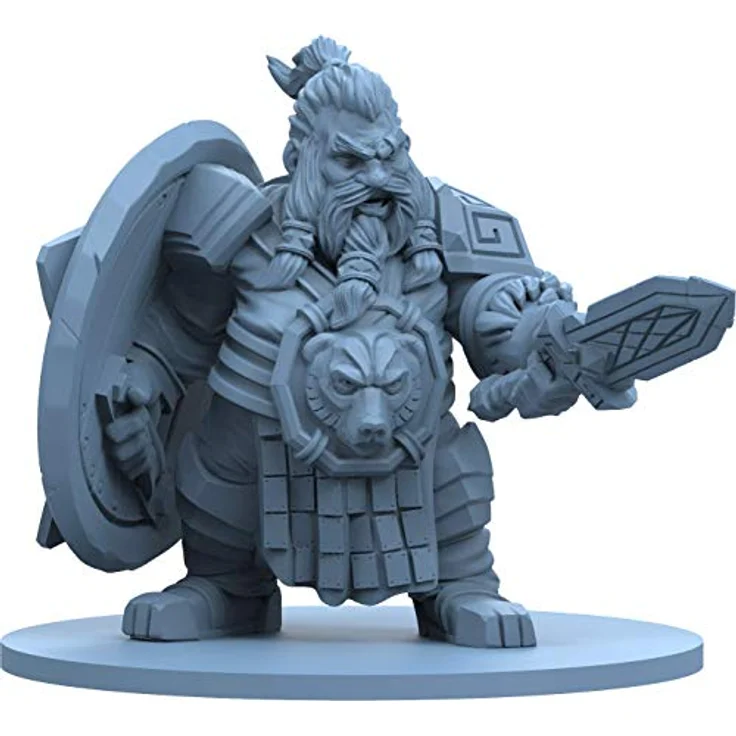 Steamforged Games SFGT-003 Godtear: Rhodri, Thane of The Forsaken Zubehör, blau - Brettspiel Erweiterung – Bild 4