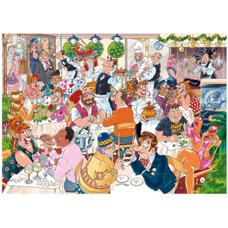 Jumbo Wasgij 1110100331 Puzzle, Bunt, Kartonmaterial, Mehrfarbig – Bild 2