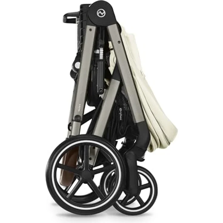 Cybex Kinder-Buggy Balios S Lux Kinderwagen - Kollektion 2025, mit ergonomischer Liegeposition, verbesserte Allrad-Federung, XXL Sonnenverdeck - Blau – Bild 8