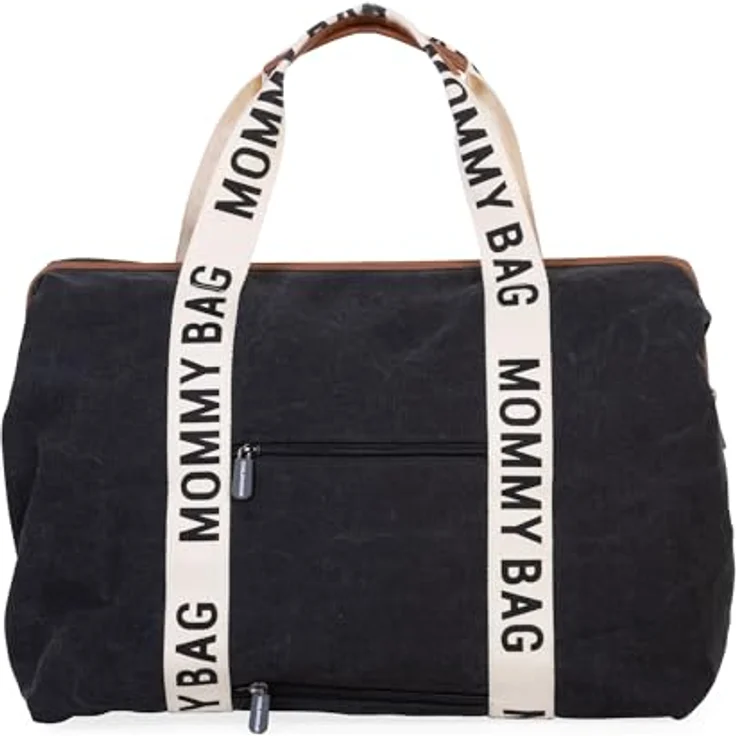 Childhome - Mommy Bag - Verzorgingstas - Signature - Canvas - Black – Bild 2
